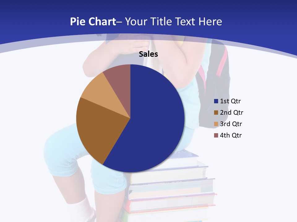 Stack Teen Face PowerPoint Template