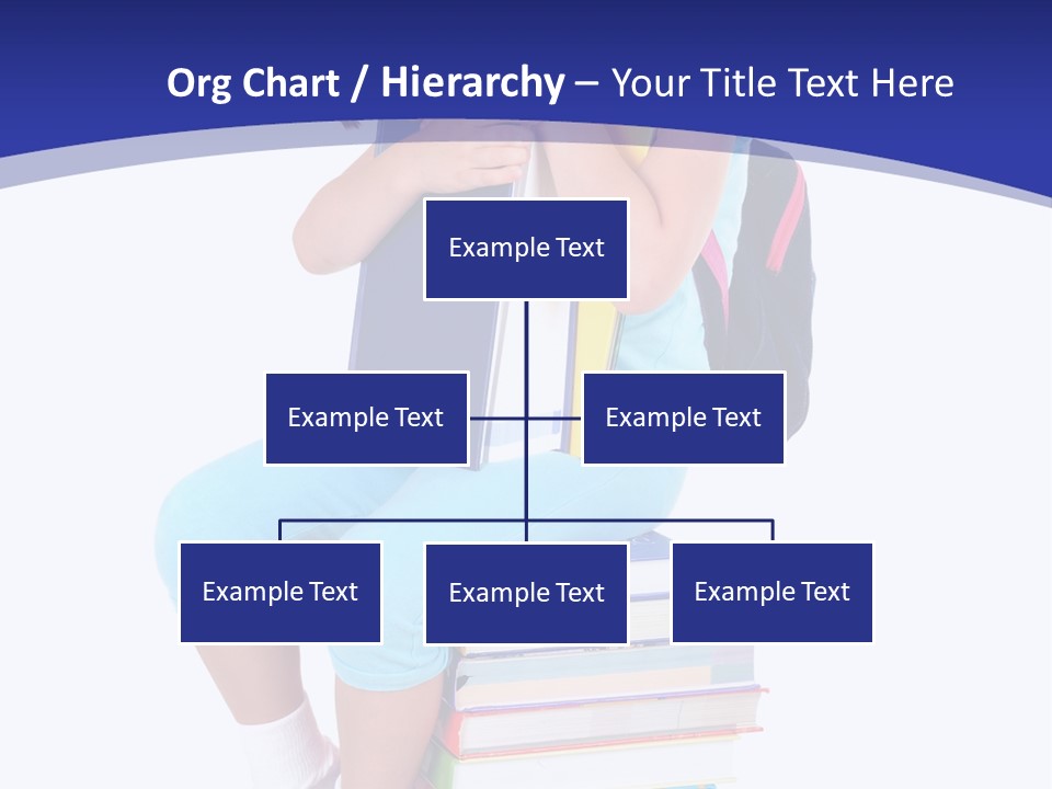 Stack Teen Face PowerPoint Template