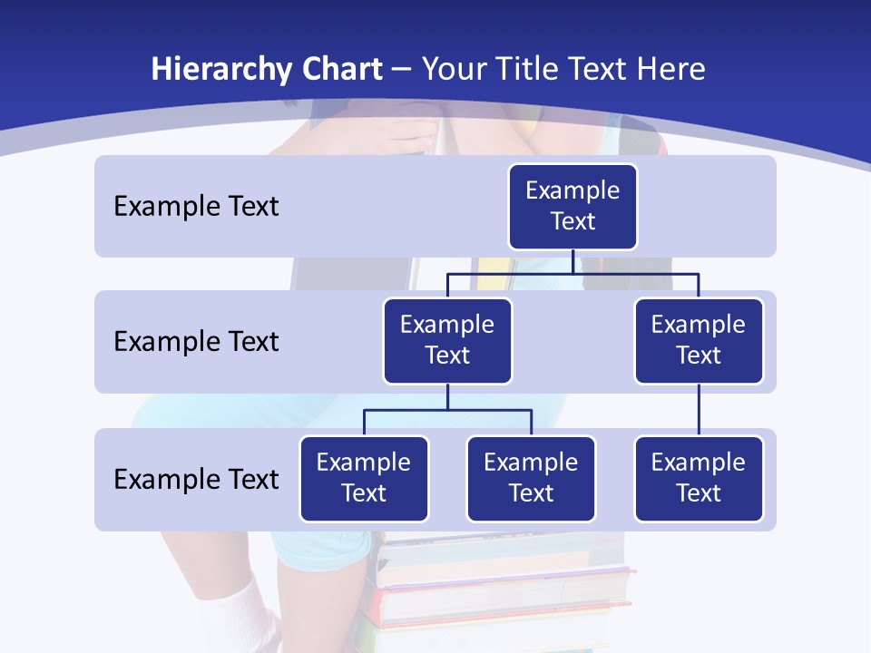 Stack Teen Face PowerPoint Template