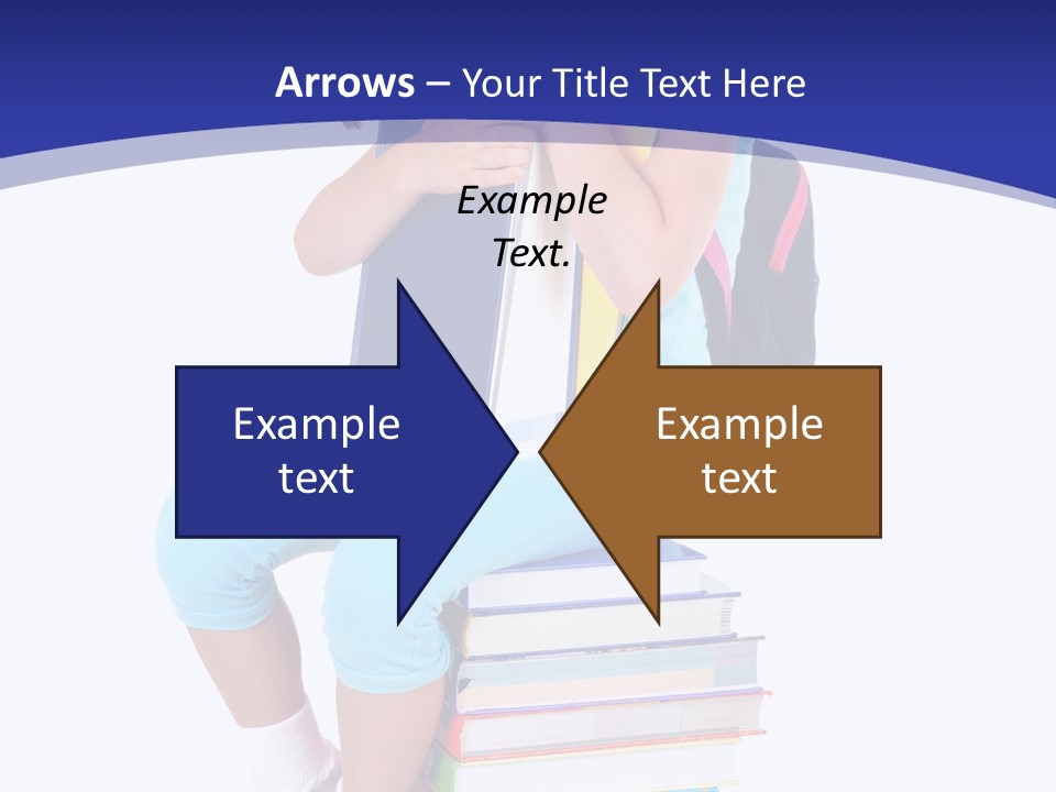 Stack Teen Face PowerPoint Template