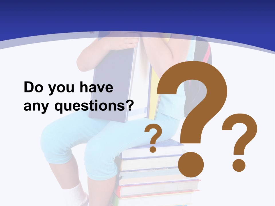 Stack Teen Face PowerPoint Template