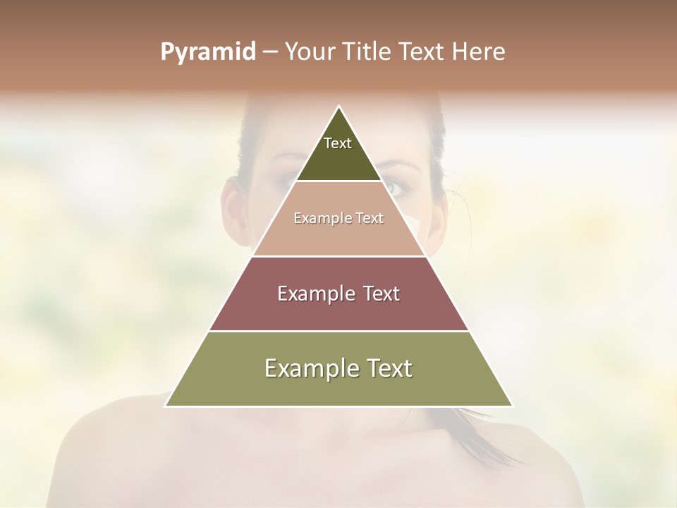 Beauty Background Portrait PowerPoint Template