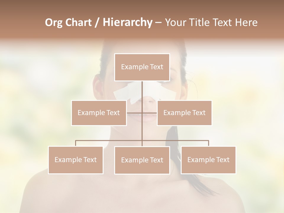 Beauty Background Portrait PowerPoint Template