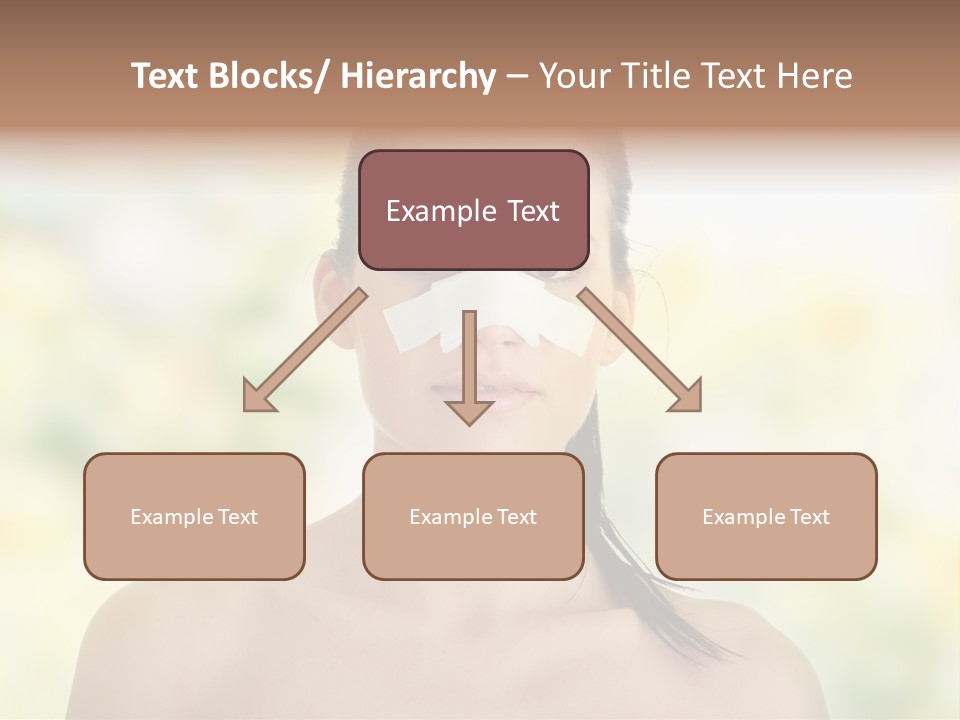 Beauty Background Portrait PowerPoint Template