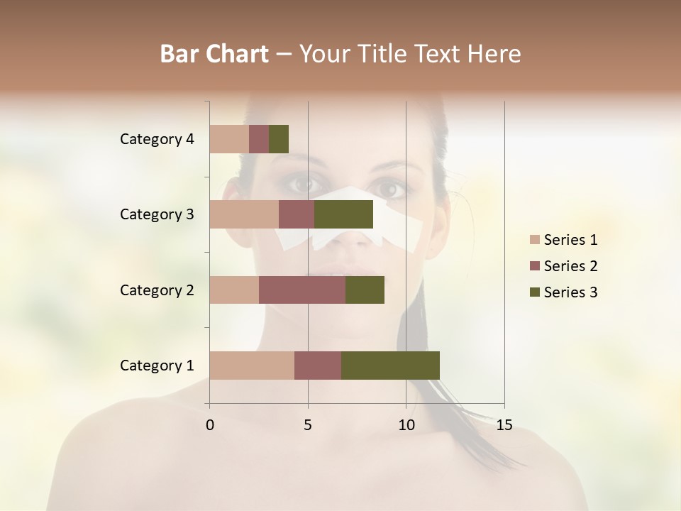 Beauty Background Portrait PowerPoint Template