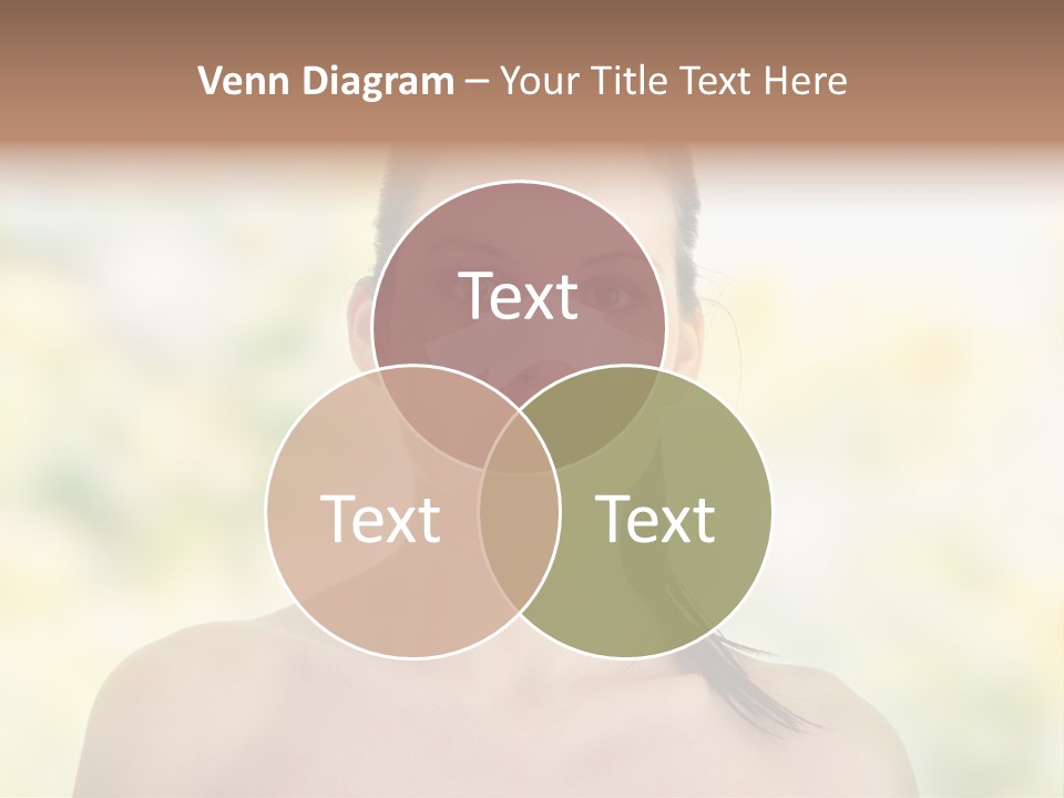 Beauty Background Portrait PowerPoint Template