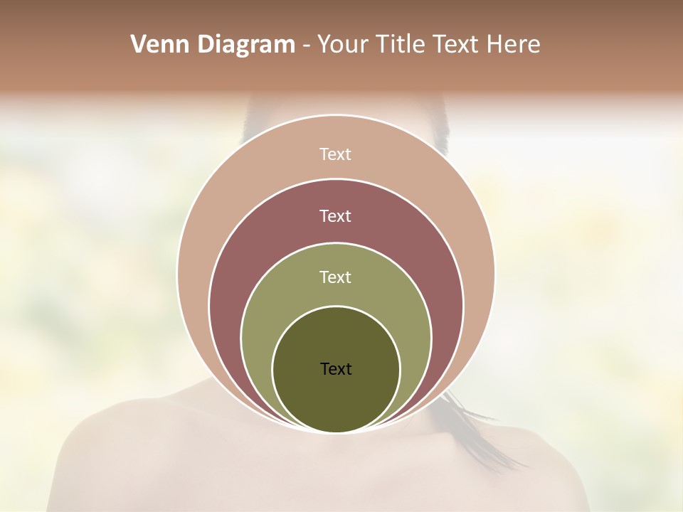 Beauty Background Portrait PowerPoint Template