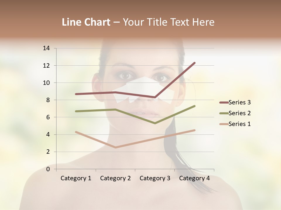 Beauty Background Portrait PowerPoint Template