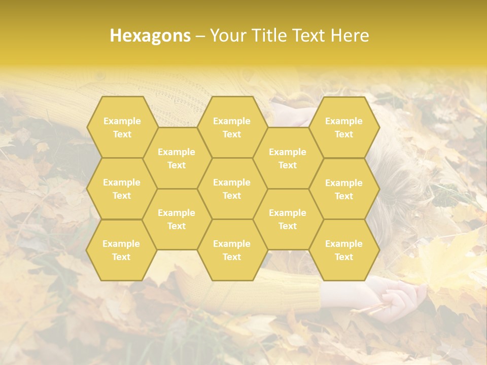 Happy Face Woman PowerPoint Template