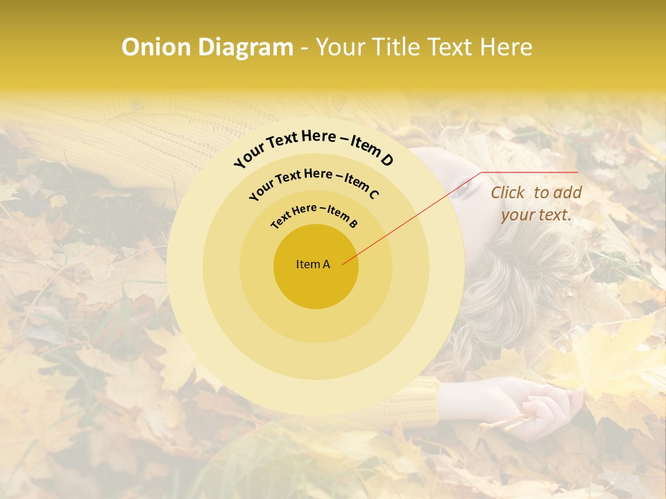 Happy Face Woman PowerPoint Template