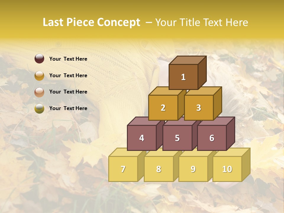 Happy Face Woman PowerPoint Template