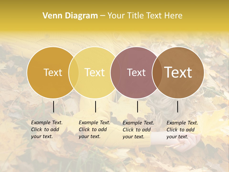 Happy Face Woman PowerPoint Template