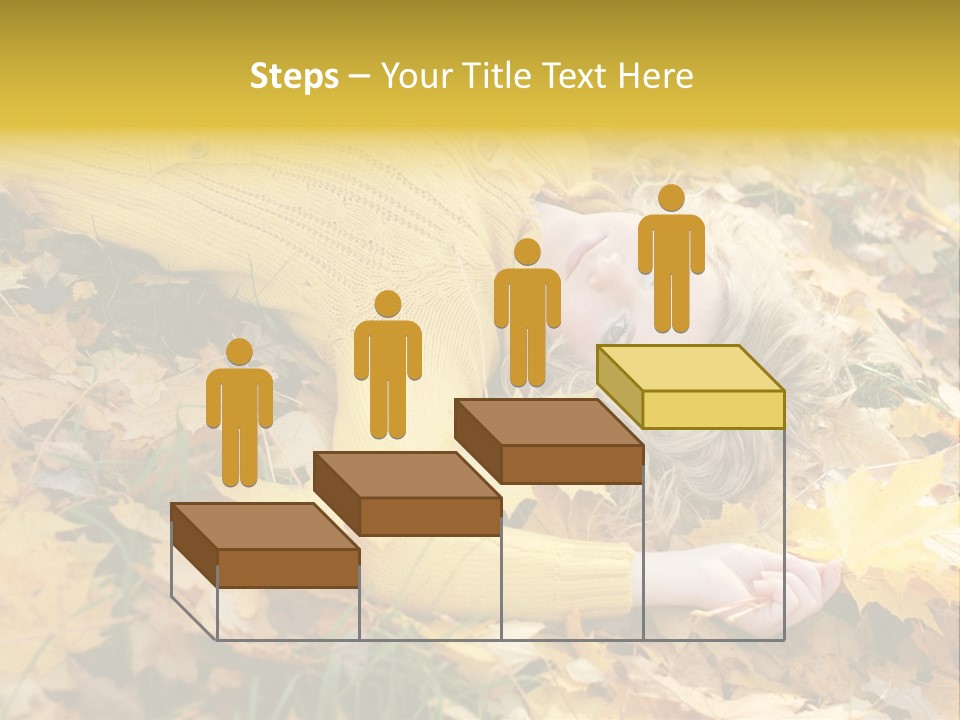 Happy Face Woman PowerPoint Template