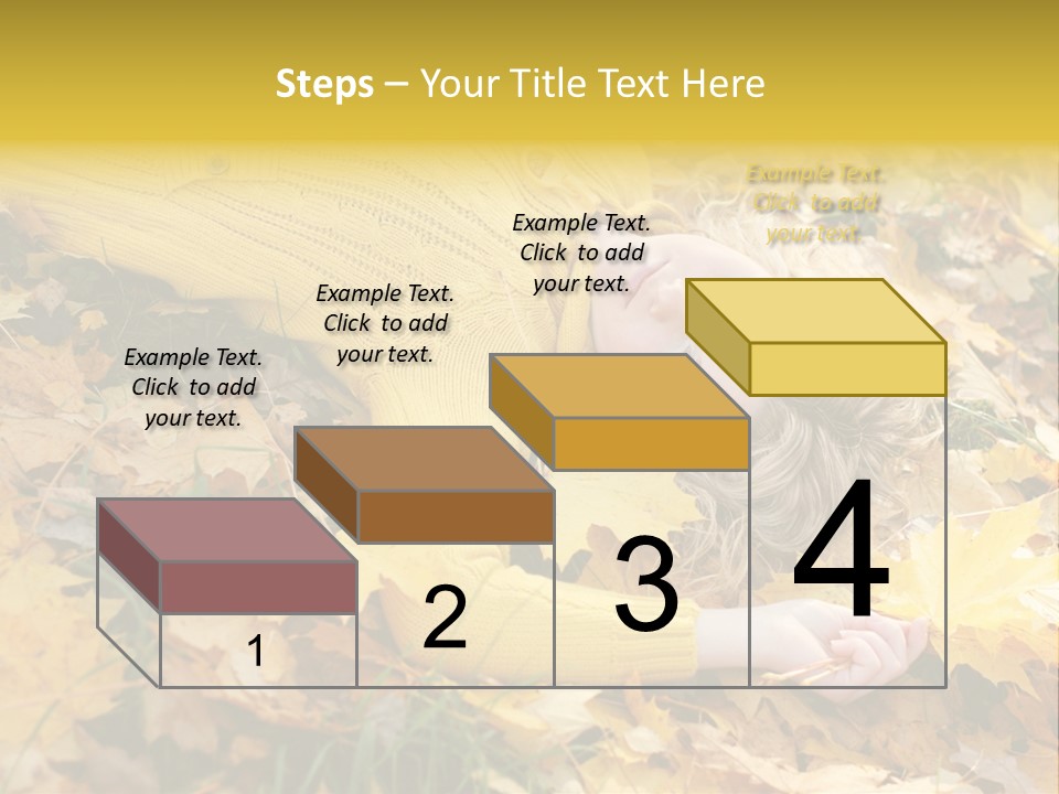Happy Face Woman PowerPoint Template