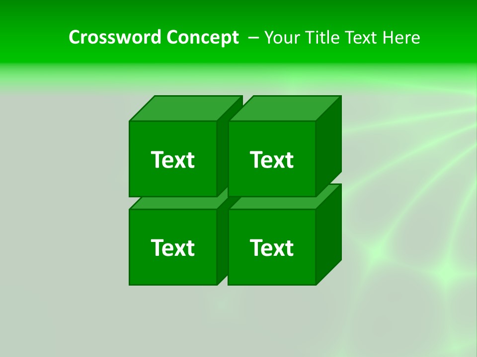 Abstract Lines Fractal PowerPoint Template