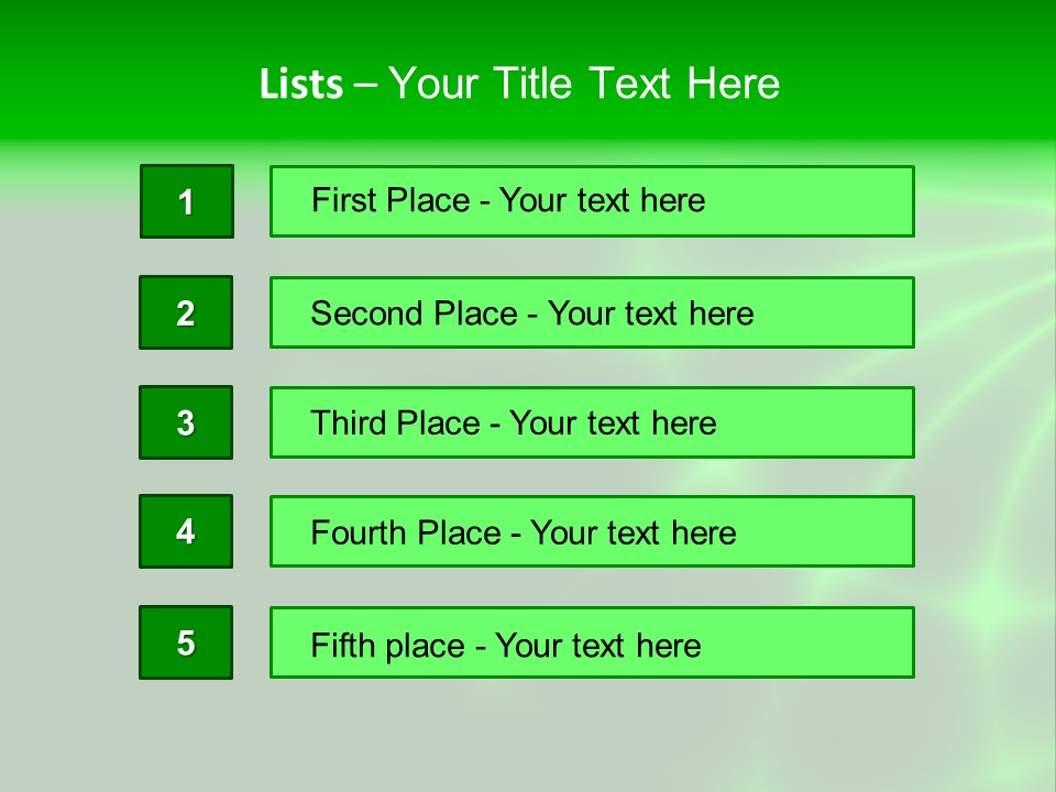 Abstract Lines Fractal PowerPoint Template