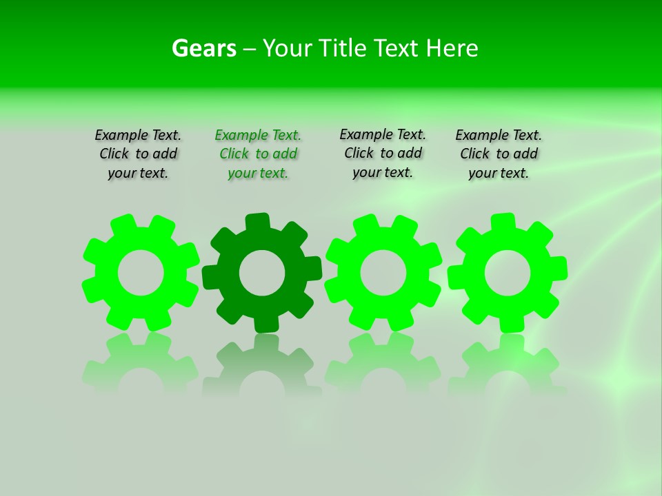 Abstract Lines Fractal PowerPoint Template