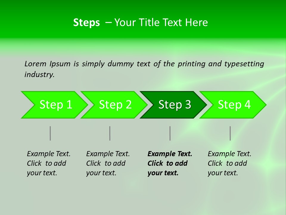 Abstract Lines Fractal PowerPoint Template