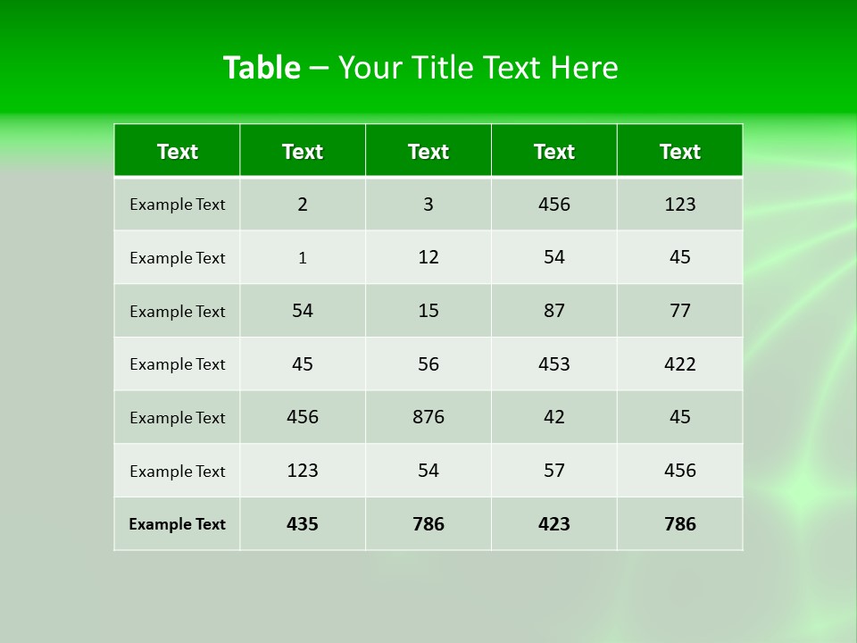 Abstract Lines Fractal PowerPoint Template