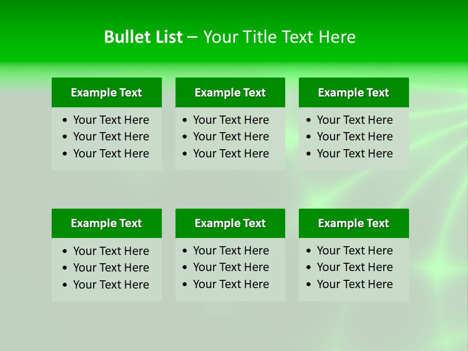 Abstract Lines Fractal PowerPoint Template