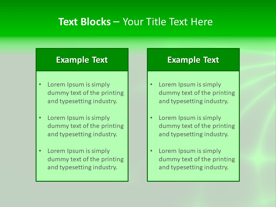 Abstract Lines Fractal PowerPoint Template