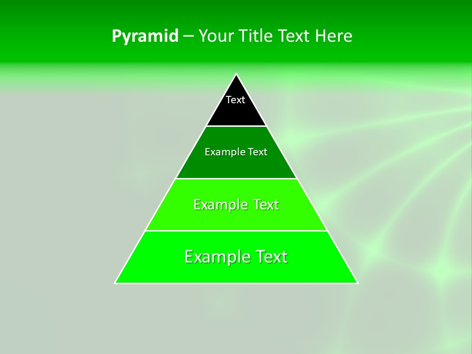 Abstract Lines Fractal PowerPoint Template