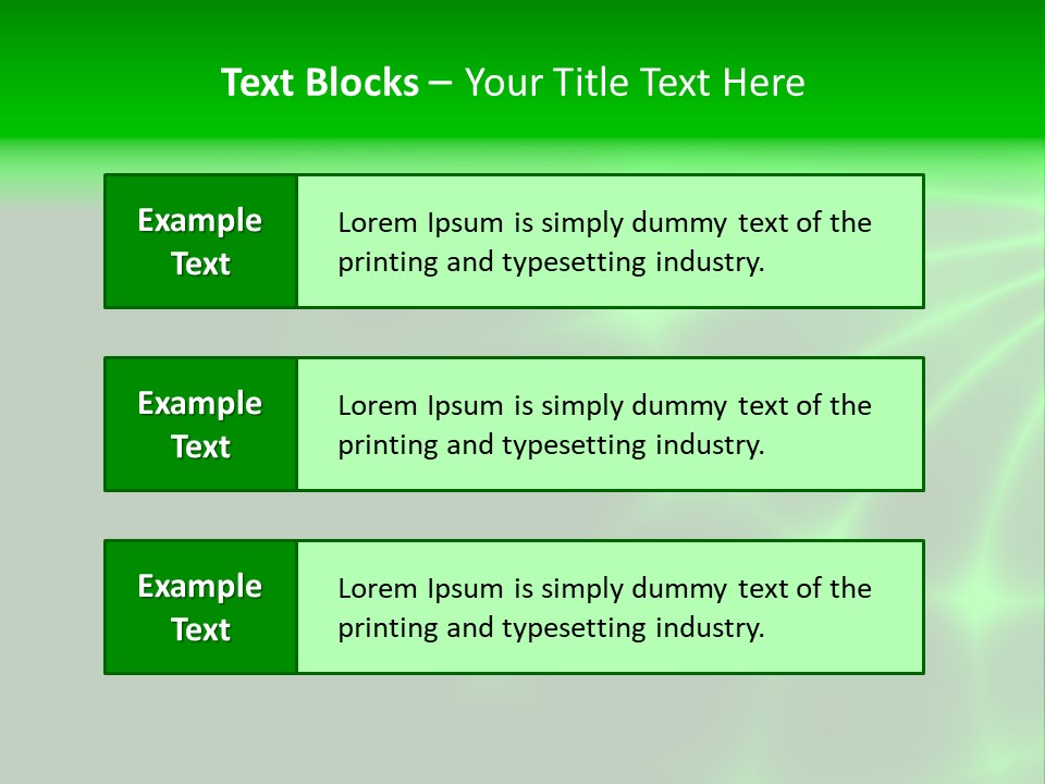 Abstract Lines Fractal PowerPoint Template