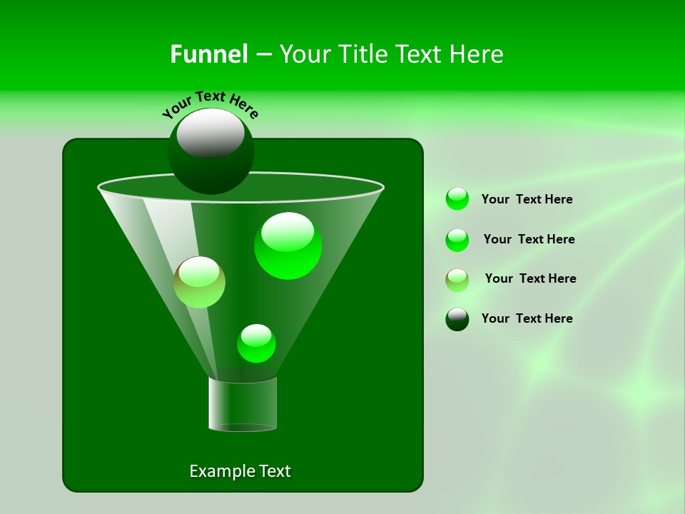 Abstract Lines Fractal PowerPoint Template