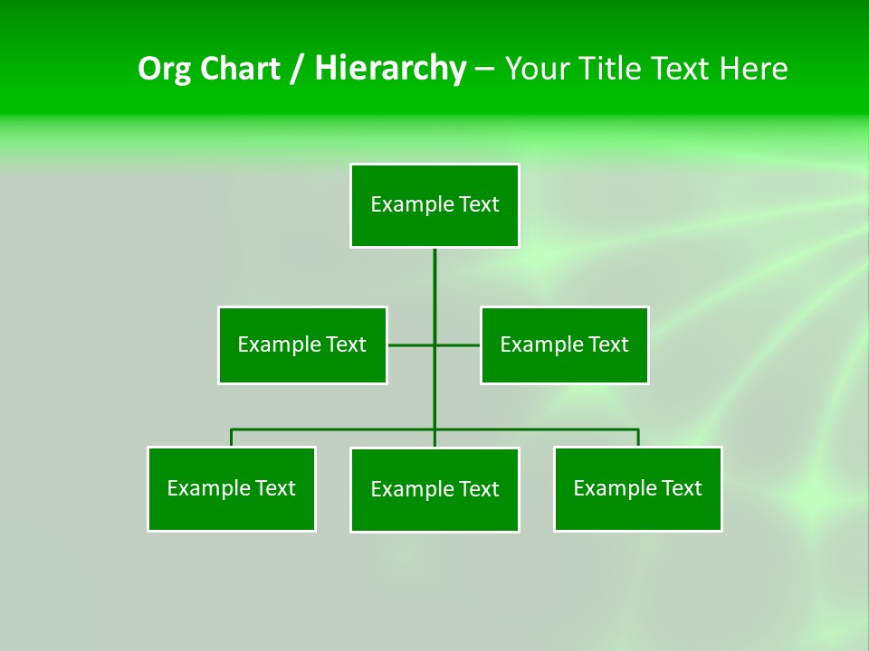 Abstract Lines Fractal PowerPoint Template