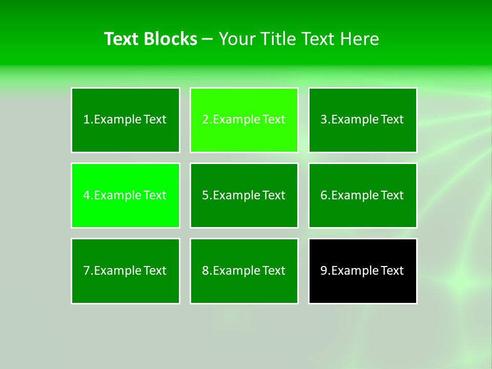 Abstract Lines Fractal PowerPoint Template