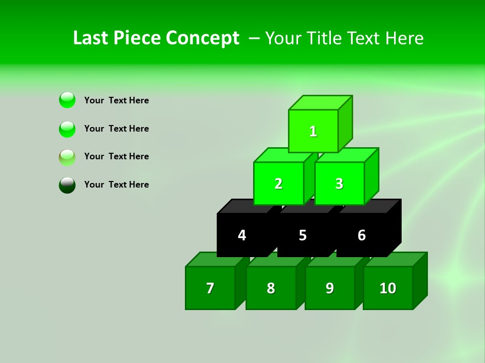 Abstract Lines Fractal PowerPoint Template