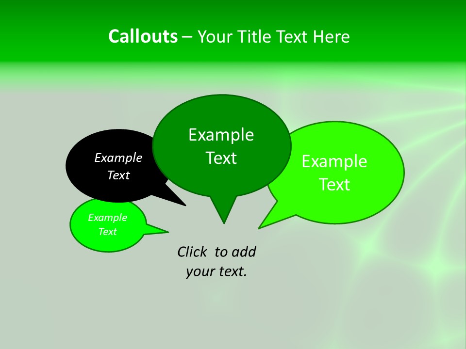 Abstract Lines Fractal PowerPoint Template