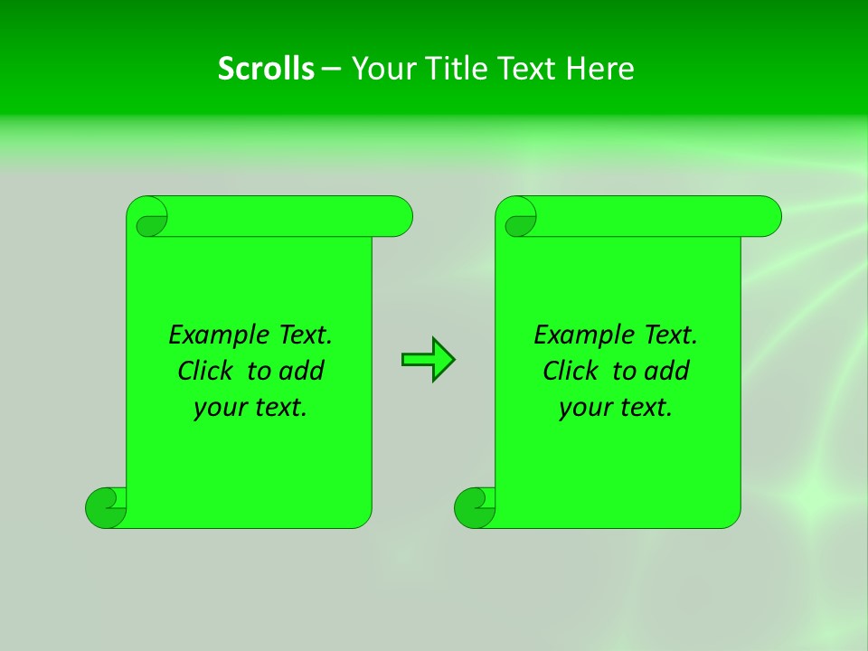 Abstract Lines Fractal PowerPoint Template