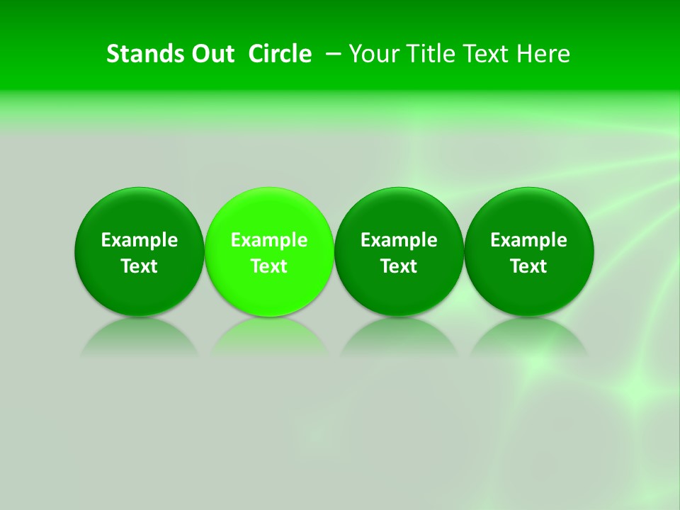 Abstract Lines Fractal PowerPoint Template