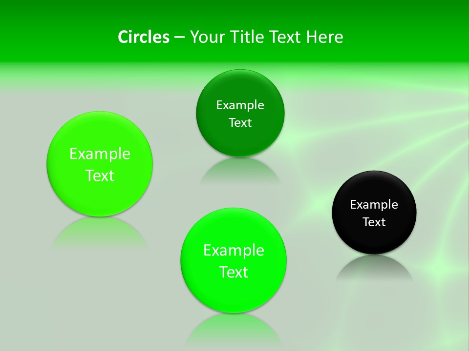 Abstract Lines Fractal PowerPoint Template