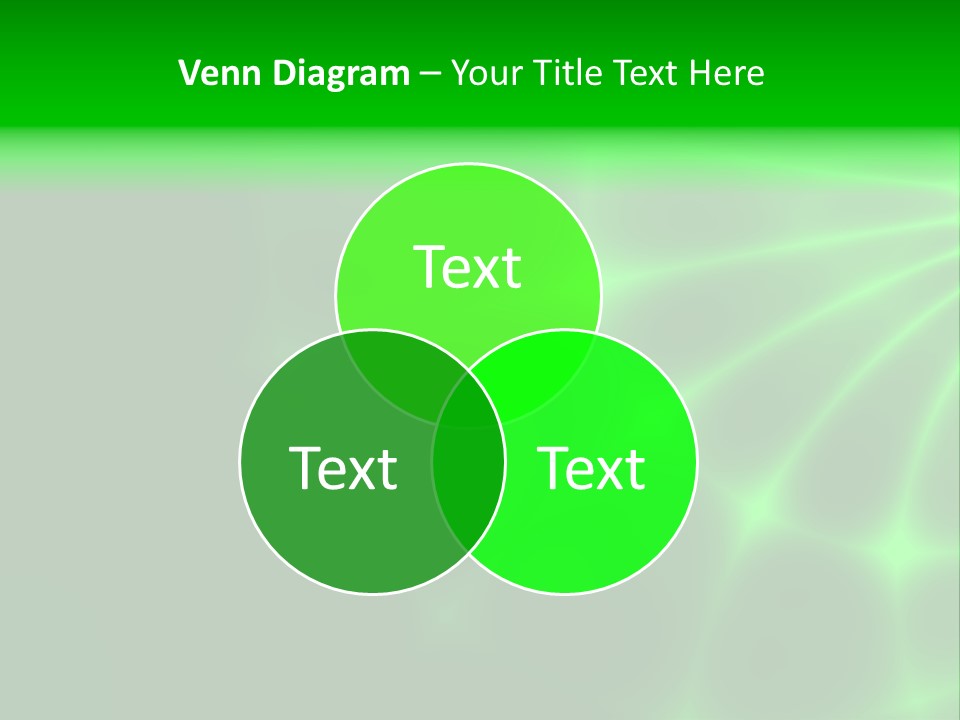 Abstract Lines Fractal PowerPoint Template