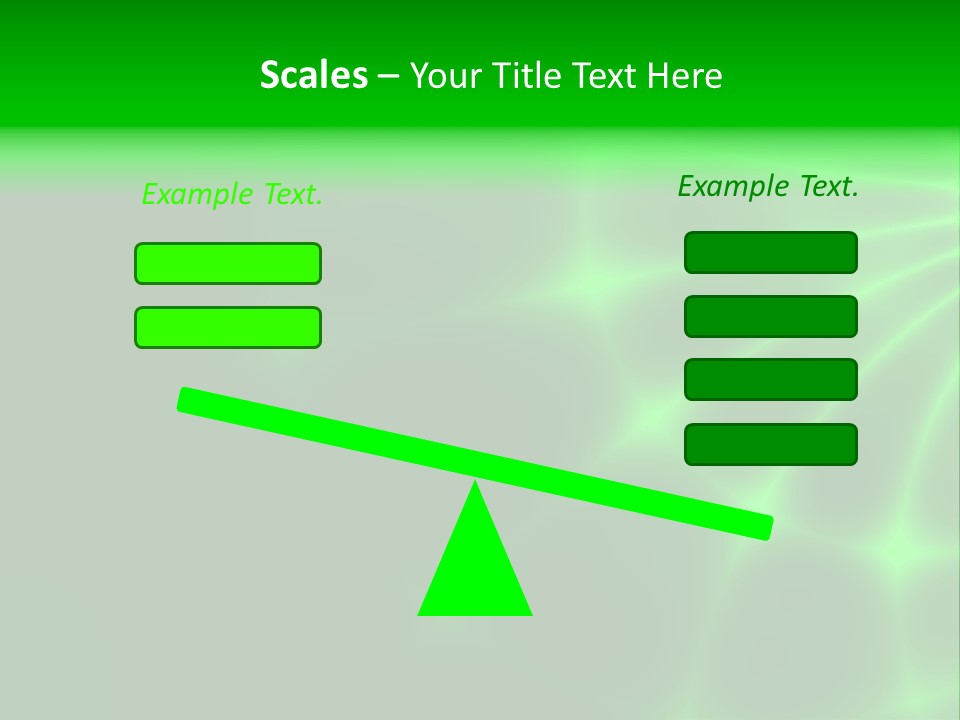 Abstract Lines Fractal PowerPoint Template
