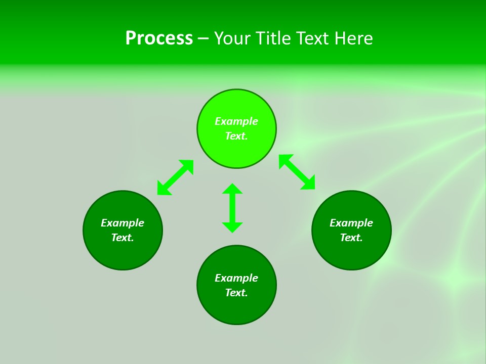 Abstract Lines Fractal PowerPoint Template