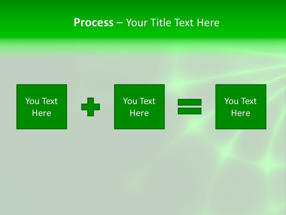 Abstract Lines Fractal PowerPoint Template