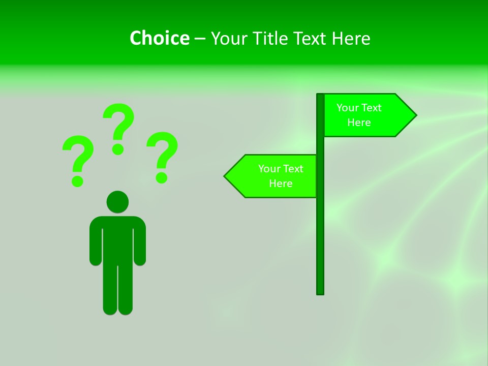 Abstract Lines Fractal PowerPoint Template