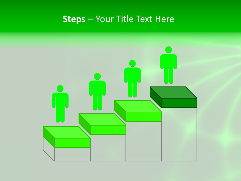 Abstract Lines Fractal PowerPoint Template