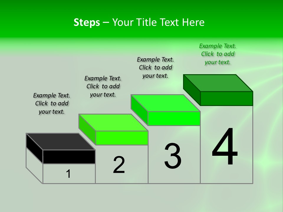 Abstract Lines Fractal PowerPoint Template