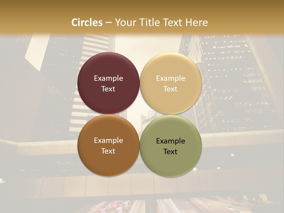 Time Urban Motion PowerPoint Template