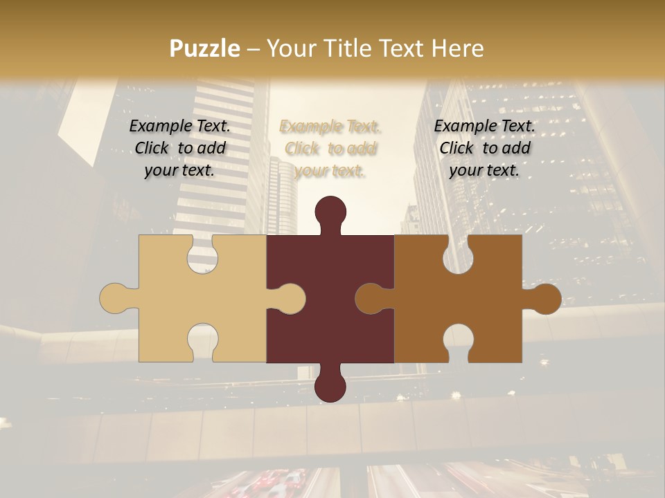 Time Urban Motion PowerPoint Template