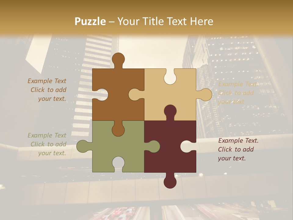 Time Urban Motion PowerPoint Template
