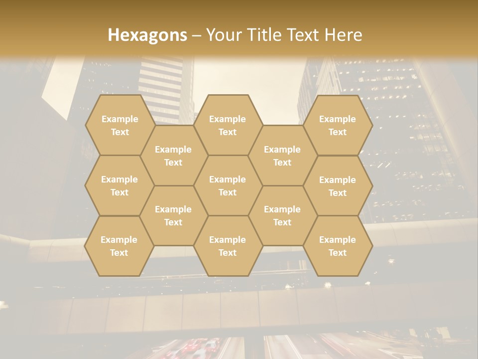 Time Urban Motion PowerPoint Template