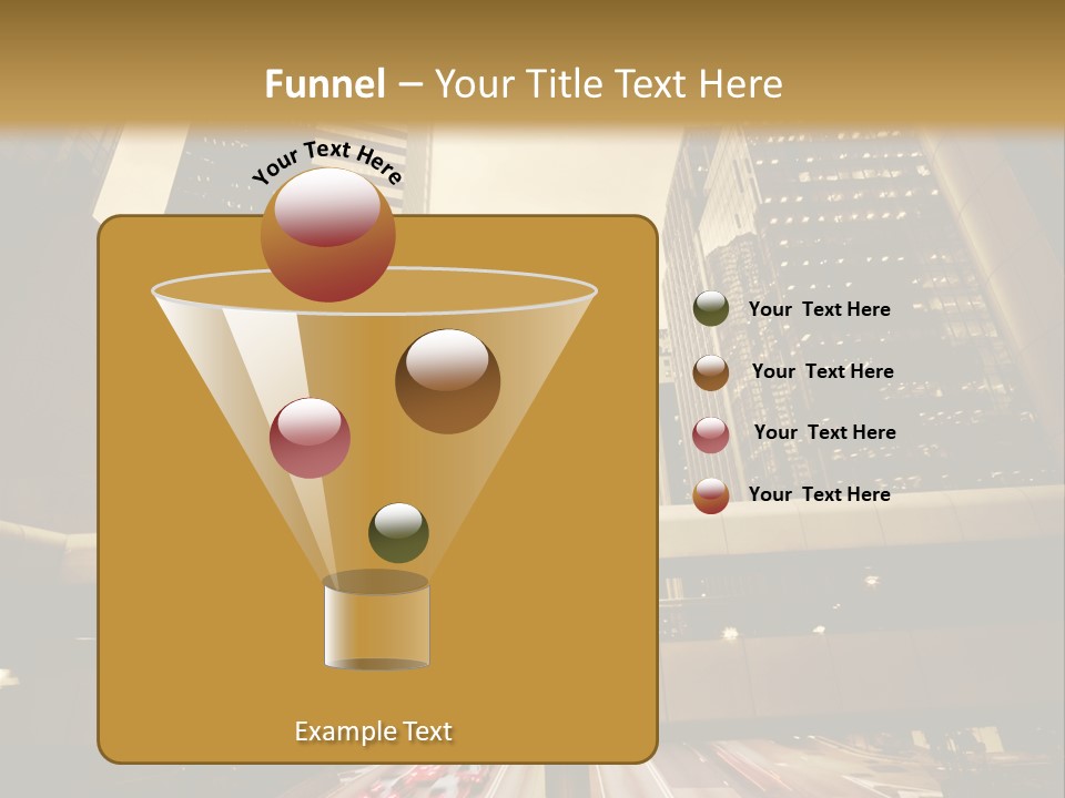 Time Urban Motion PowerPoint Template