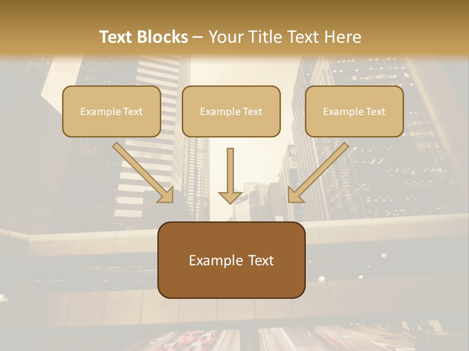 Time Urban Motion PowerPoint Template