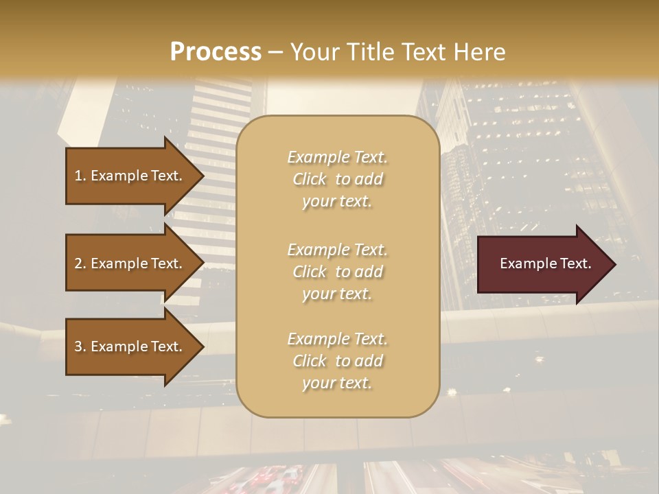 Time Urban Motion PowerPoint Template