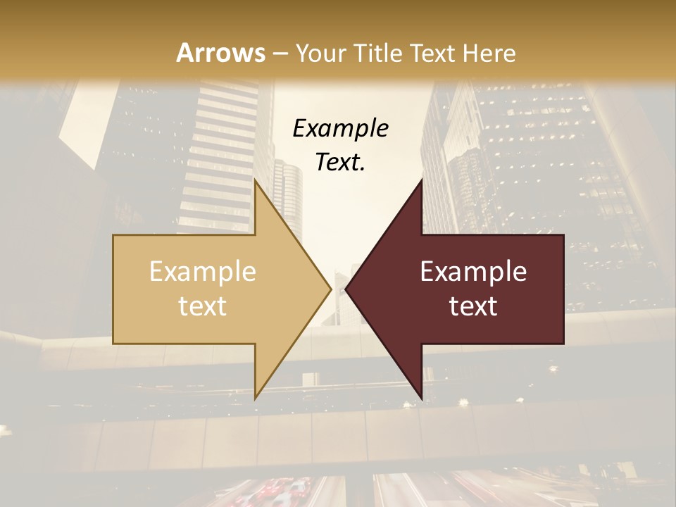 Time Urban Motion PowerPoint Template